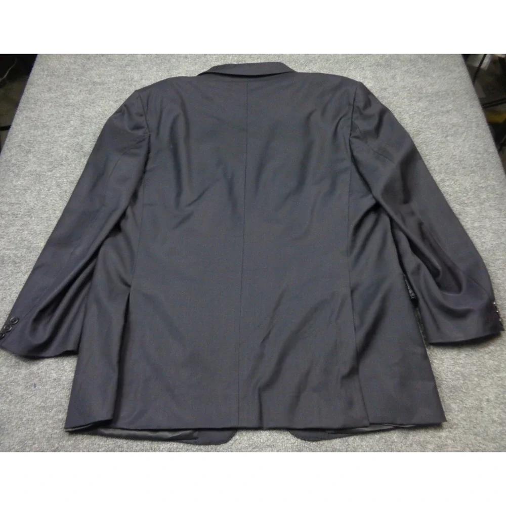 Ermenegildo Zegna Suit‎ Jacket Blazer 46R US 46 EU Men Sport Coat Navy Blue Wool